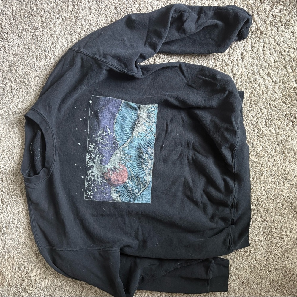 Pacsun Black Sweatshirt